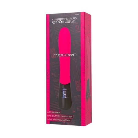 Vibrator Eroteq Mecawn, silicone, 20.5 cm, pink-8