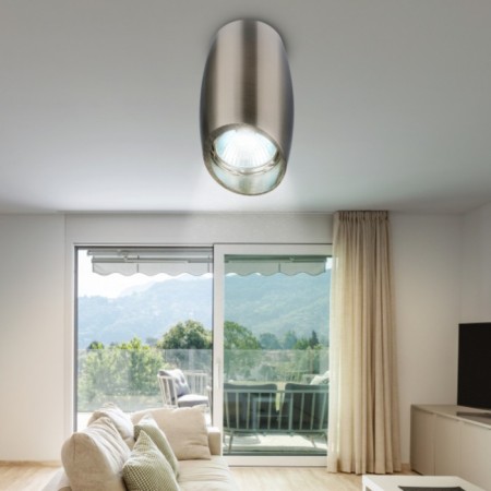 OL20 SN MR16/GU10 lamp, satin/nickel 1x50W 7x7x13.5 cm