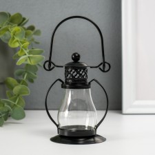 Summary metal, glass for 1 candle 