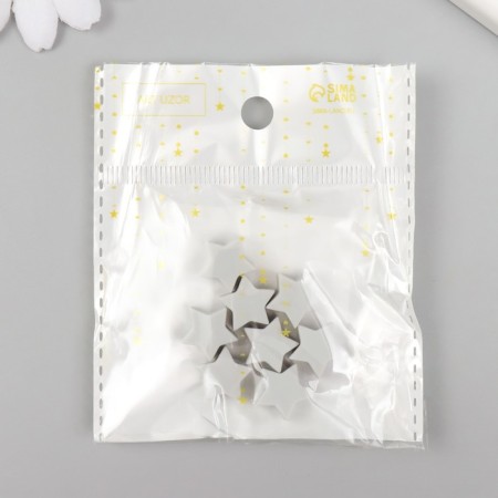 Busina Silicon "Asterisk" cold-gray d = 1.4 cm-2