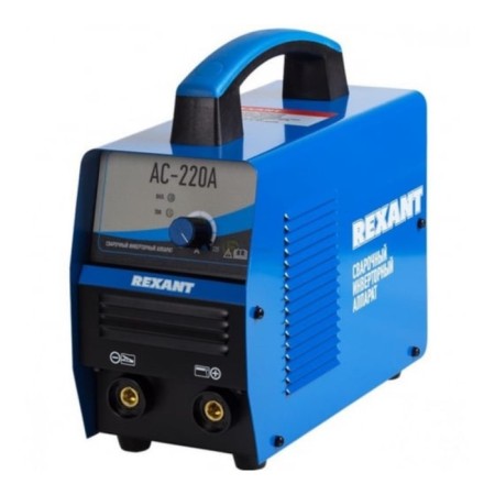 Welding apparatus Inverter REXANT AS-220A, 6.8 kW, 20-220 A, electrode diameter 1.5-5 mm