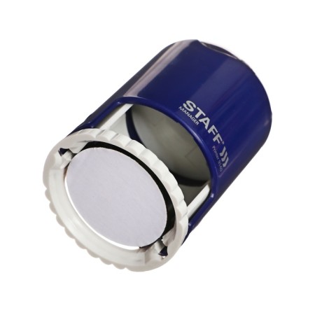 Equipment for round printing automatic Staff Printer 9140, diameter 40 mm, lid, blue case-5