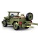 Designer "Army. Jeep with a gun ", 143 details, in a package