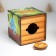 New Year's piggy bank Cube "Snake. Compose dreams" 10x10x10 cm