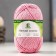 Yarn "soft cotton" 70% cotton, 30% nylon 220m/100g (055 St. Pink)