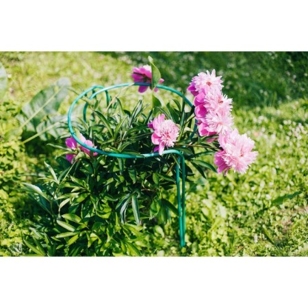 Builder, d = 50 cm, h = 60 cm, leg d = 0.3 cm, metal, set 2 pcs., Green, Greengo-1