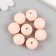 Busina Silicon "Round with a beam" Light pink d = 1.5 cm