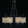 Lavinia chandelier, size 84x120x84 cm, 480W 8xe14