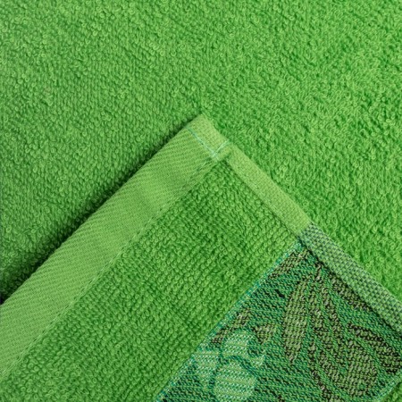 Towel 30x60 cm, olives, green mix, 340 g/m, maistra, cotton-3