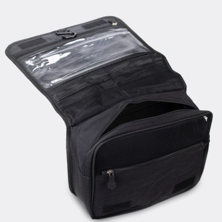 Cosmetic mester on Velcro, with hook, black color-2
