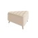 Pouf Trio 680x610x440 Eco -leather cream