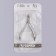 Manicure nippers for cuticle, 9.5 cm, blade length - 10 mm, in a case, silver color