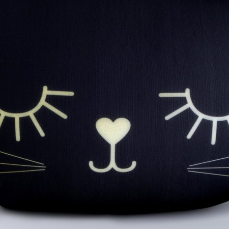 Antistress Pillow "Kitik", black-3