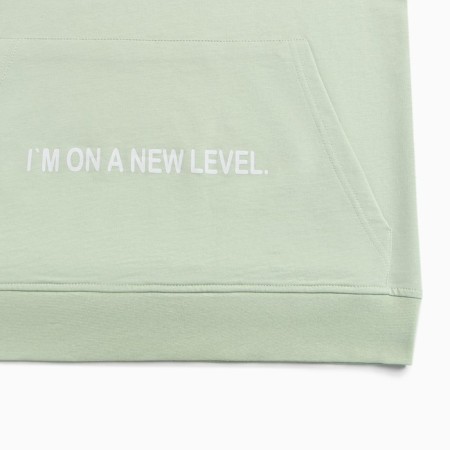 Women's costume (sweatshirt, trousers), pale green color, size 54-7