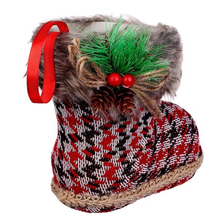 Candy "Boot", with a spruce branch-3