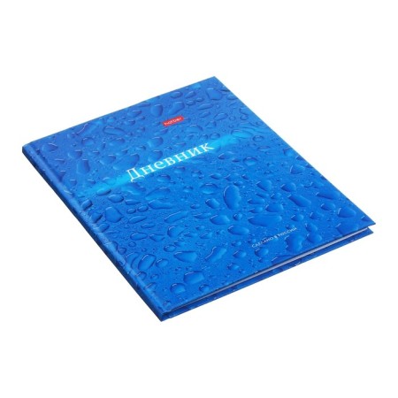 Universal diary for grades 1-11 Aqua, hard cover, glossy lamination, 40 sheets-1