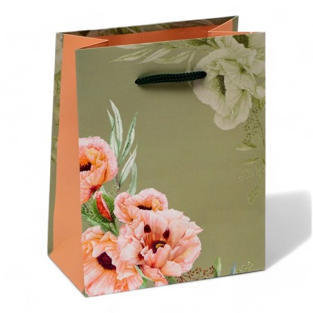 Gift Package "Flowers", 11.5 x 14.5 x 6.5 cm