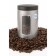 Container for bulk products of Brabantia, with a window, a steel -matte color 1.4 liters