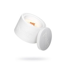 Aromatic candle Recado, Magnolia & Peonies, round with a lid
