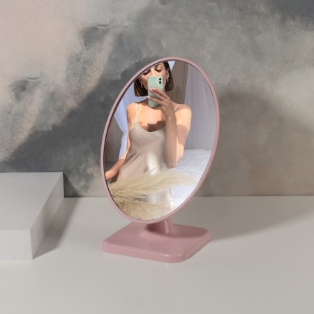Mirror desktop "oval", mirror surface 14.3 × 20 cm, color mix-2