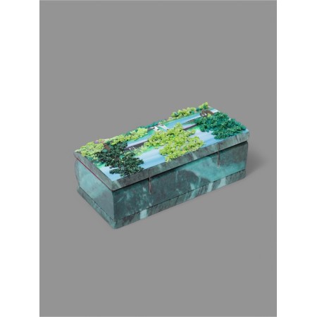 Casket "Summer" 15x7x5.5 cm, stone baby, coil-13