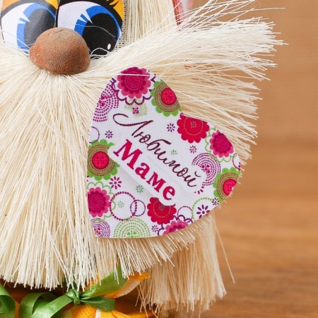 Brownie amulet, beloved mother, 10 cm, mix-4