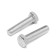Bolt "Tundra Krep", with a hexagonal head, galvanized, Din933, M12x50 mm, 4 pcs