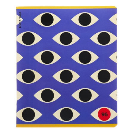 Notebook 96 sheets, cage, erichkrause, bauhaus, matte lamination, varnish-11