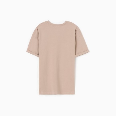 Women's T -shirt "Heart", Khaki color, size 46-9