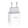 Network charger Hoco C73A, 2 USB, 2.4 A, white