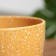 Flower pot "ripples" brown, 1.4 liters
