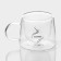 A set of glass mugs with double walls Magistro "Coffee", 200 ml, 13 × 9.5 × 8 cm, 2 pcs