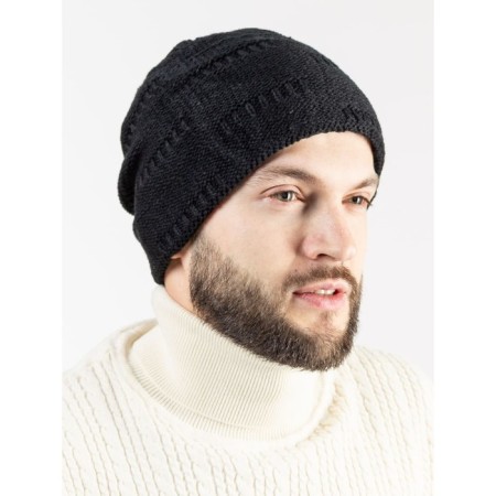 Male ISee hat, size 52-56, black color