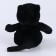Soft toy "cat", 25 cm, black color