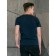 Male T -shirt, size 44, black color