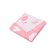 Terry towel unicorn, size 30x50 cm, pink color