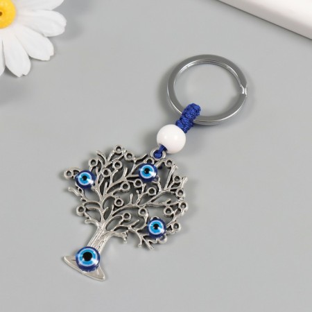 Keychain from the evil eye metal "Nazar" 7 cm-1
