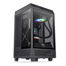 The case Thermaltake The Tower 100 Black without PSU miniitx 1x120mm 3x140mm 2xusb3.0 Audio Bott 1064979