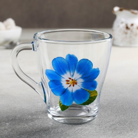 Glass mug "Collection Collection", 250 ml, MIX drawing