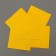 Foil for sweets 10*10cm 100pcs, lemon gold, texture No. 1