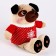 Soft toy "Bonya", in a red sweater