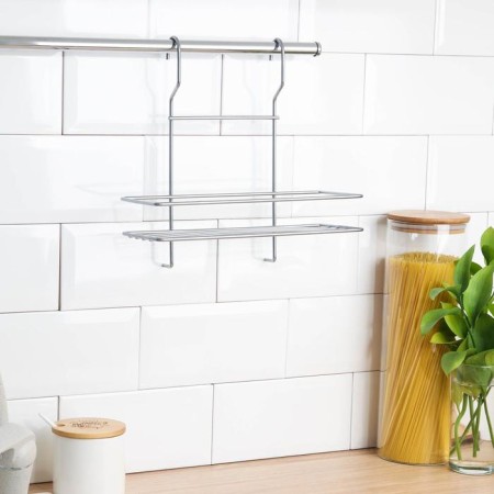 Realing shelf straight, 1 tier, width 26.5 cm, d = 25 mm, chromium color-1