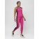 Fitness suit women, size 46-48, pink color