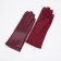Gloves are female, dimensionless, without insulation, burgundy color
