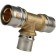 The STUT SFP-0005-322632, D = 32 x 26 x 32 mm, transition, brass