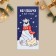 Конверт для денег «Жду подарки», белый медведь, 16.5 х 8 см, Новый год