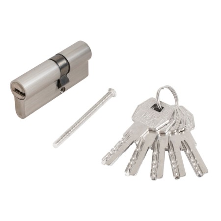 The cylinder mechanism standard Max, 70 mm (30x40), 5 keys, key/key, matte nickel