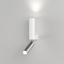Wall lamp EUROSVET PITCH 40020/1, LED, 6 W, 4200K, 300LM, 35x35x255 mm, white color, chrome