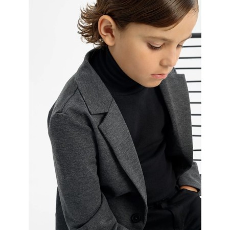Jacket for a boy, height 140 cm, gray color-7