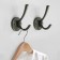 Furniture hook Cappio Simple, two -rod, graphite